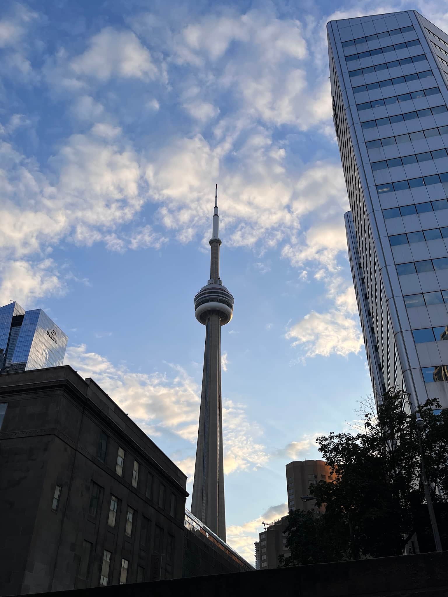 Flying to Toronto